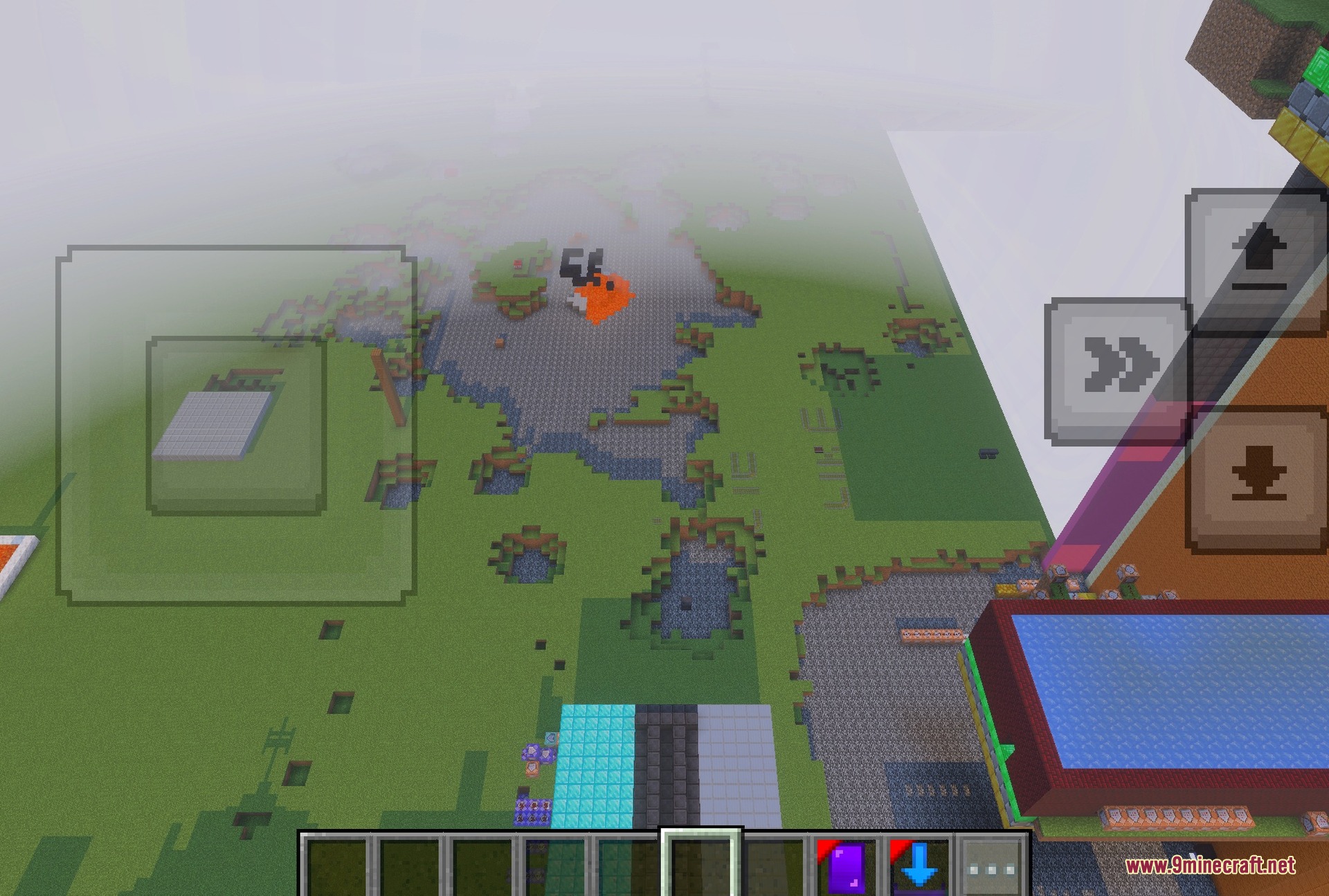 Starter House Survival Map Screenshot 2 Looking across the plot
