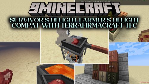 Survivor's Delight Farmer's Delight Compat with Terrafirmacraft TFC thumbnail
