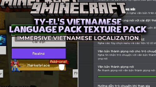 Ty-el's Vietnamese Language Pack Texture Pack (MCPE) Thumbnail