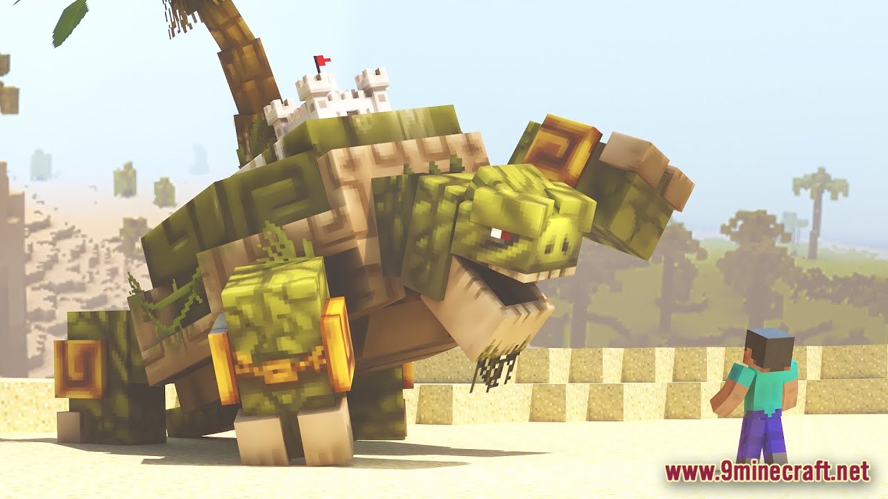 Tortus the Fortress Tortoise Model screenshot 1