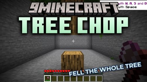 Tree Chop 9minecraft Mod