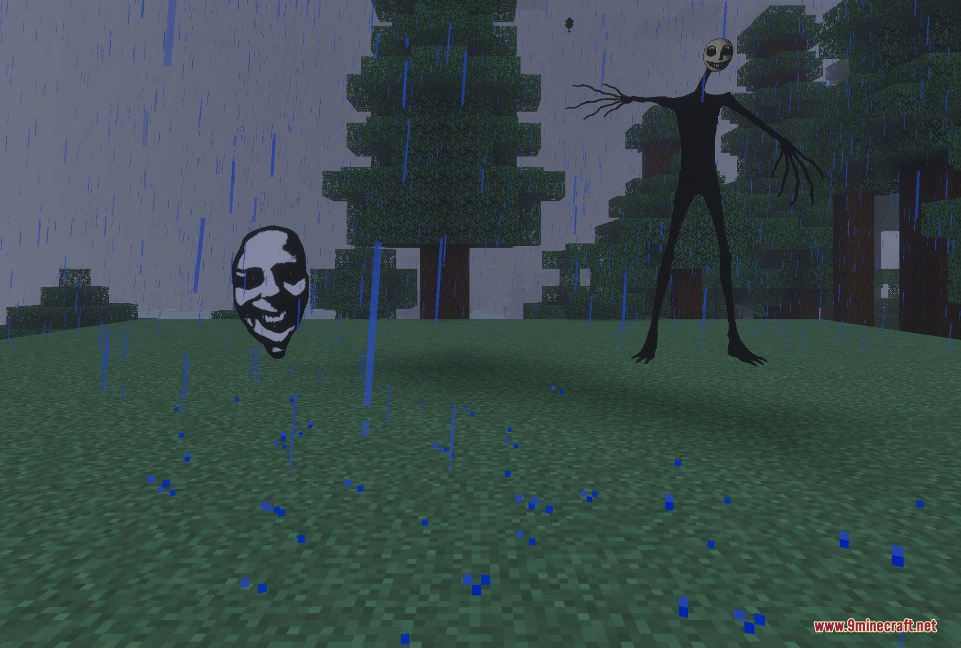 Twixxel's Stalkers Addon Screenshot 2 The Little Stalker and the Hunter Stalker at the treeline