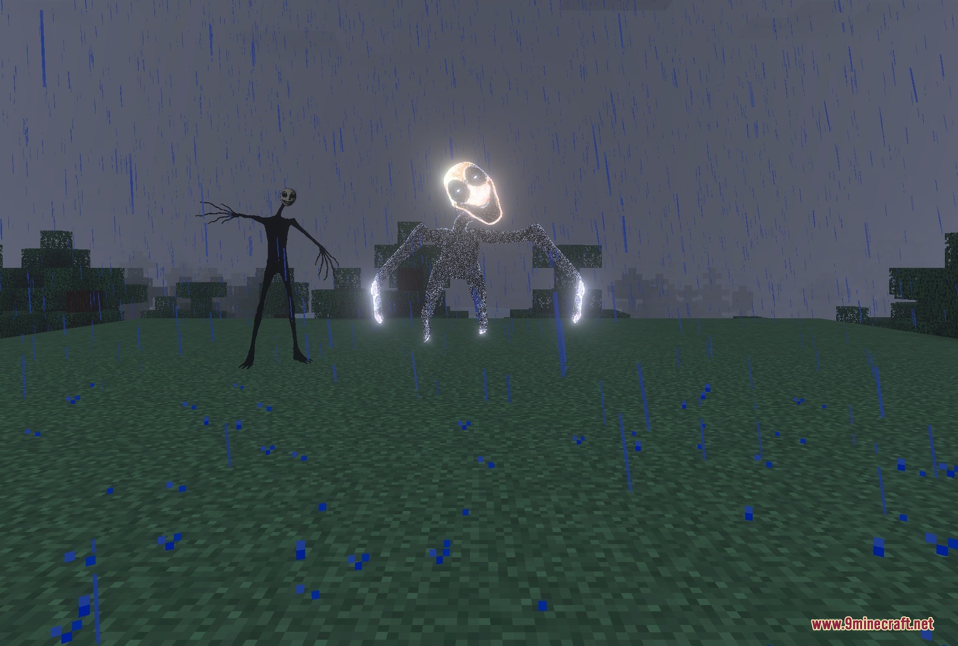 Twixxel's Stalkers Addon Screenshot 3 The Invader Stalker glowing in the dark