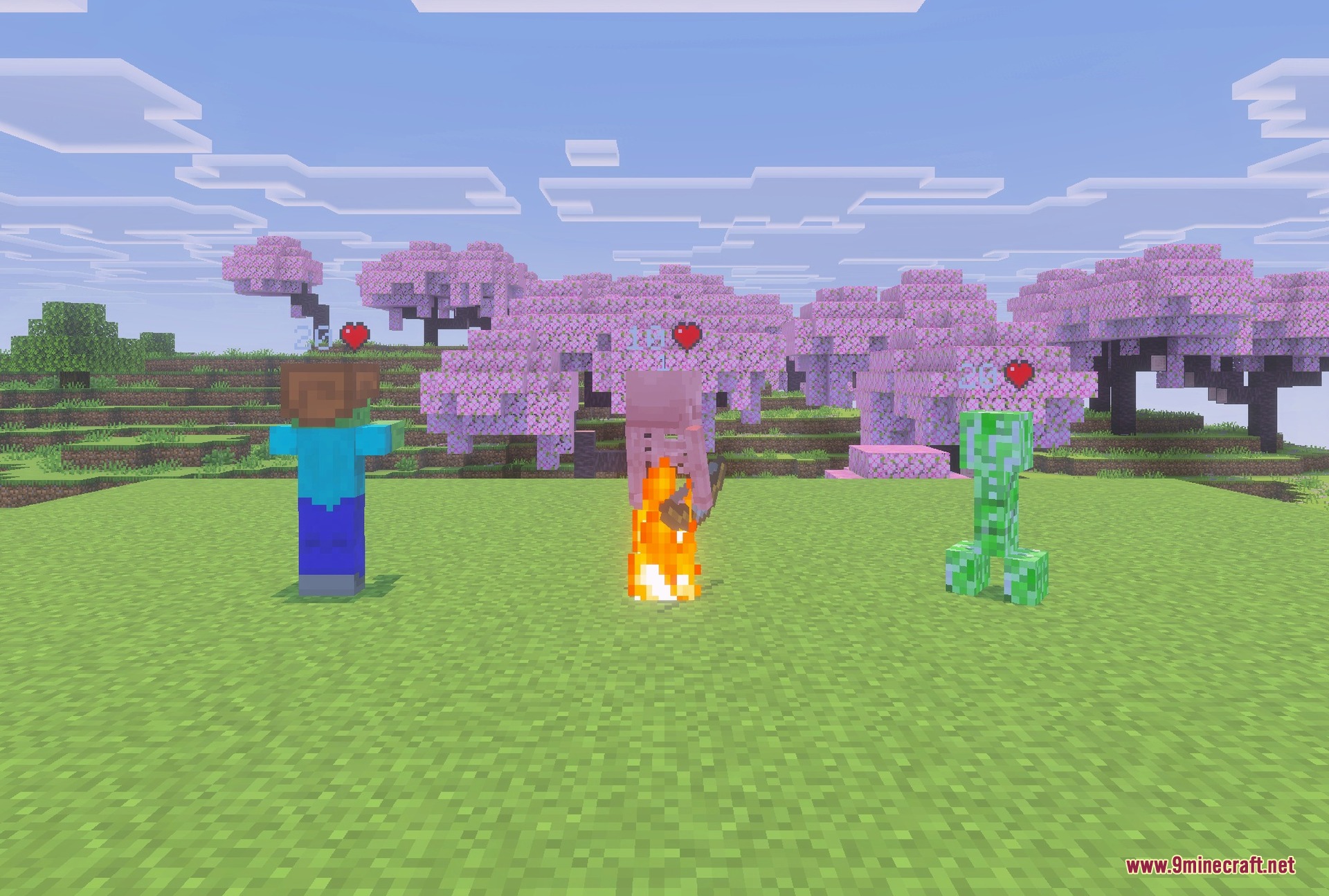Item art on display