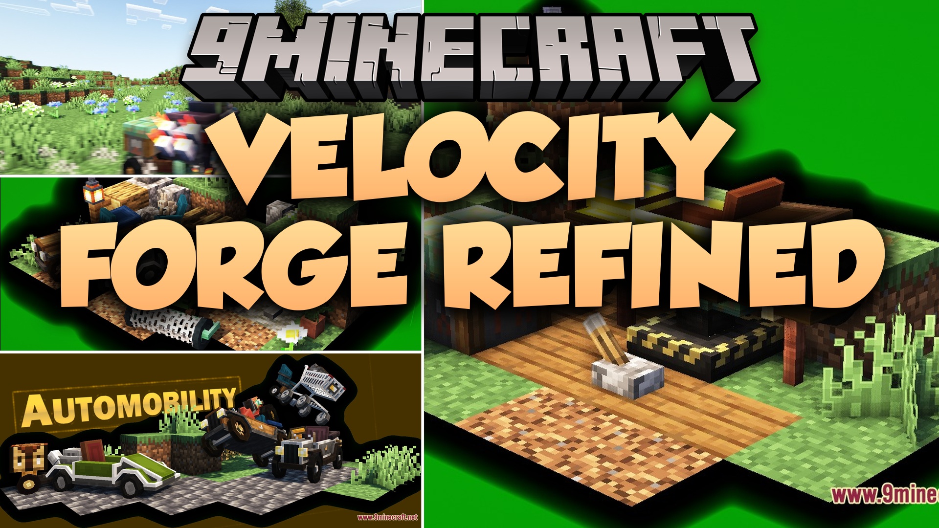 Velocity Forge Refined Mod (26.2, 26.1.2) – Build Custom Cars and Drift