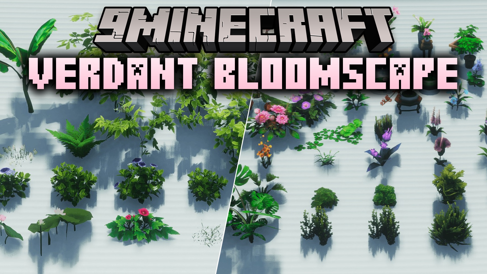 Verdant Bloomscape Mod (1.20.1) – Design Realistic Botanical Gardens