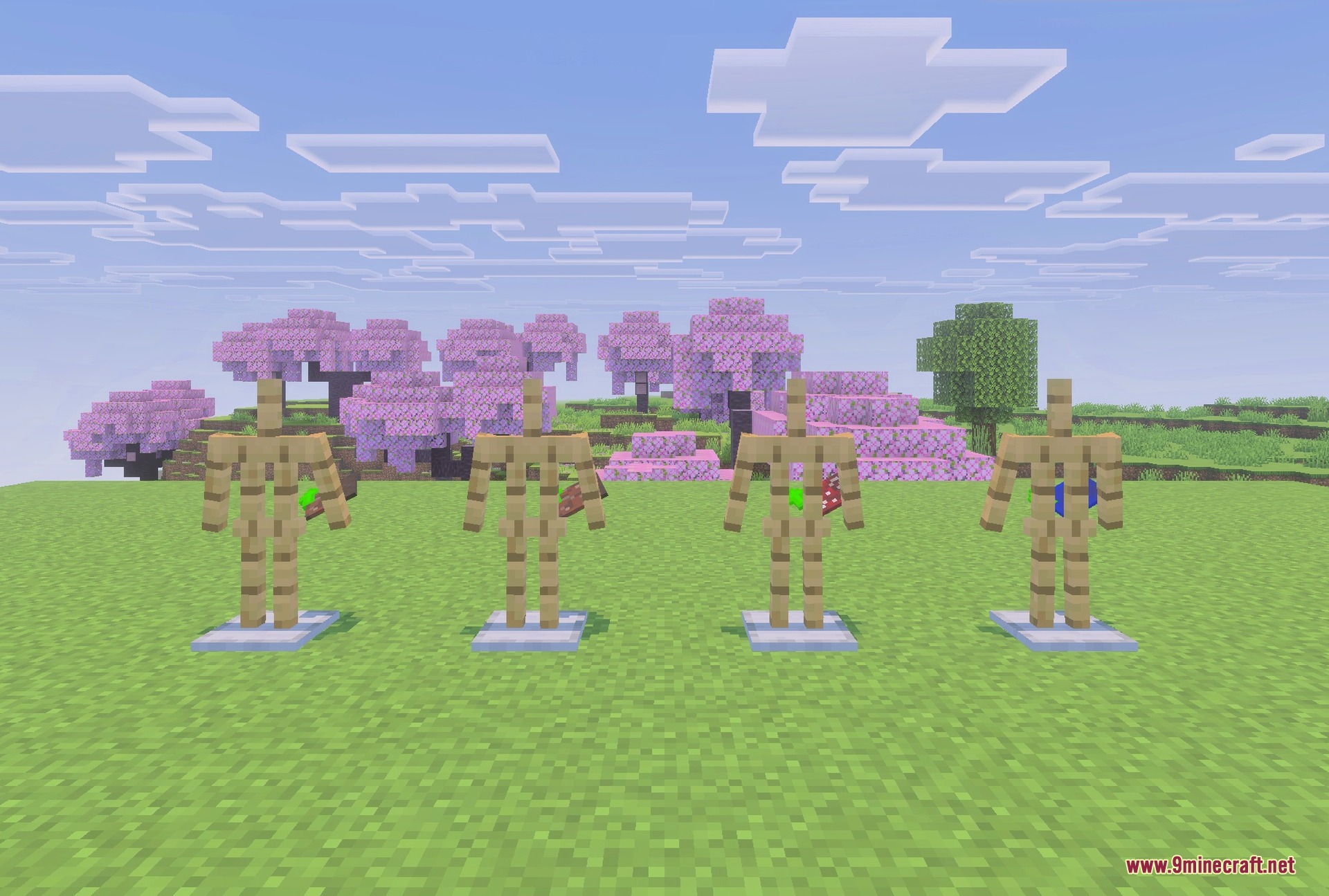 Redstone, lapis, quartz and ancient debris upgrades