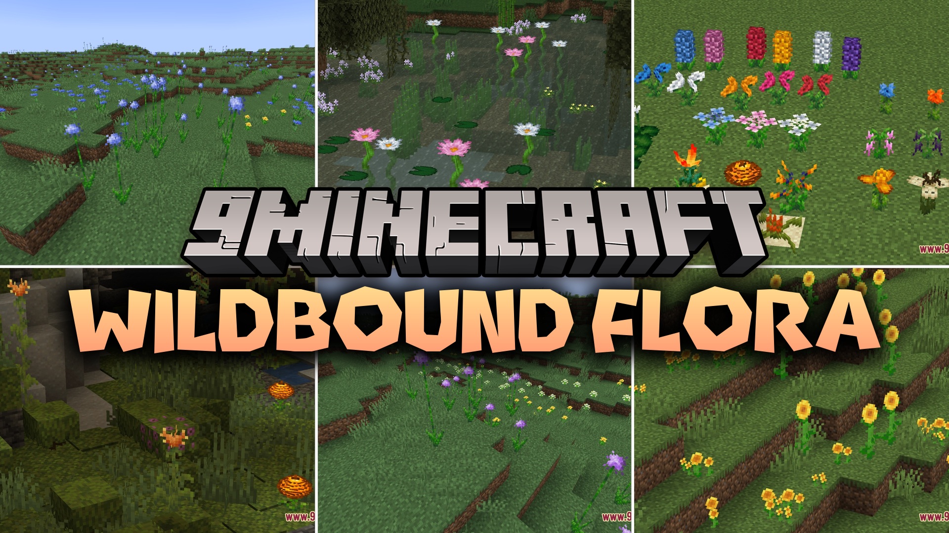 Wildbound Flora Mod (1.21.11, 1.21.1) – Fill Your Landscapes with Vibrant