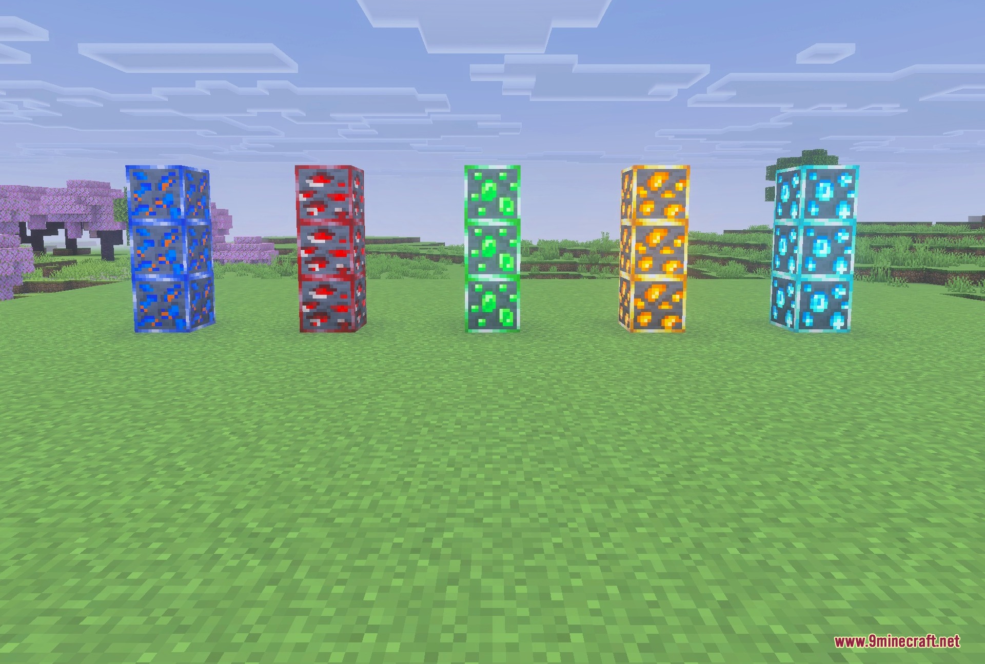 XRay Ultimate Outlined Ores Texture Pack (26.x, 1.21) – See Hidden Ores Through Solid Walls — screenshot 5