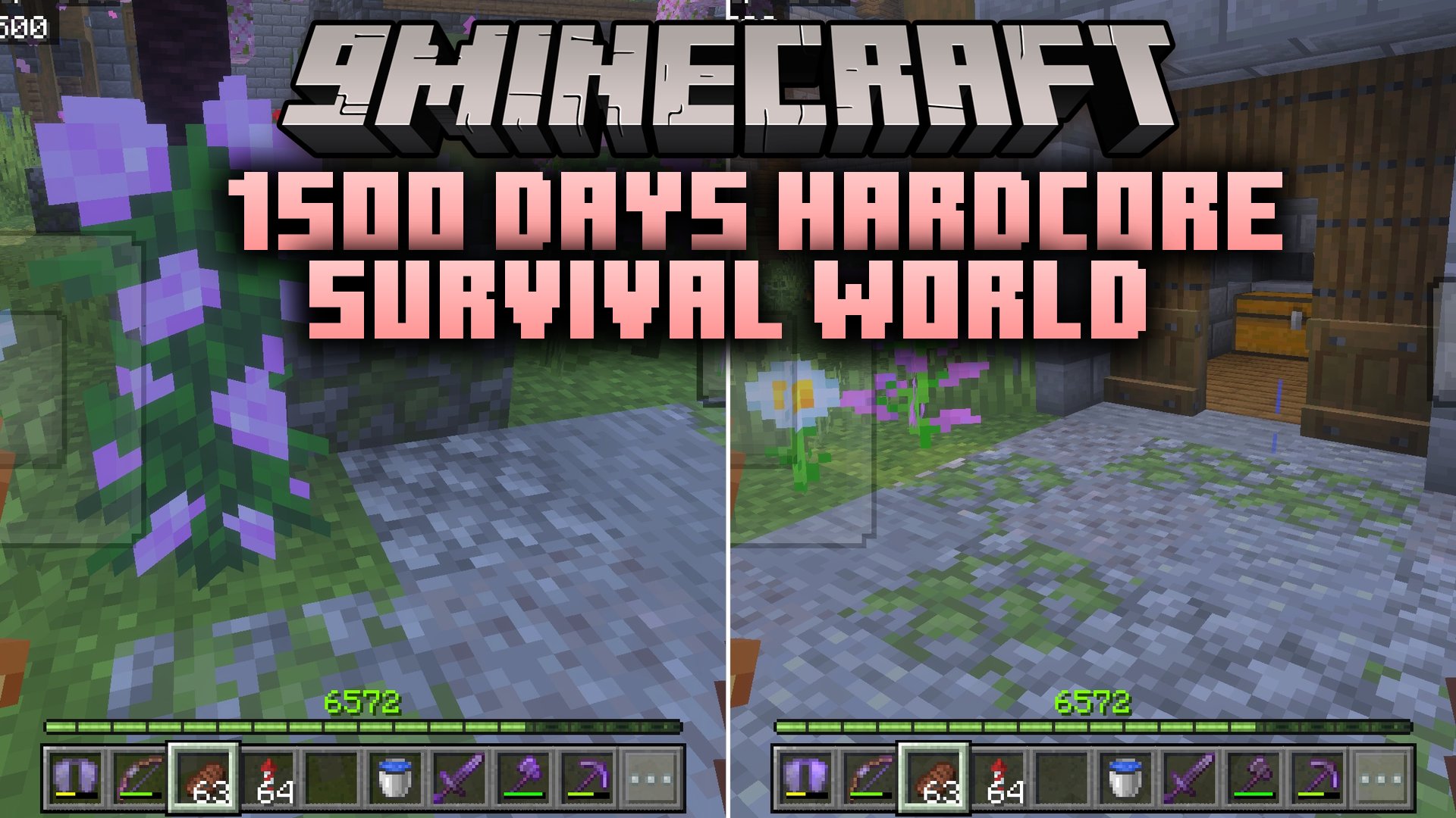 1500 Days Hardcore Survival World Map