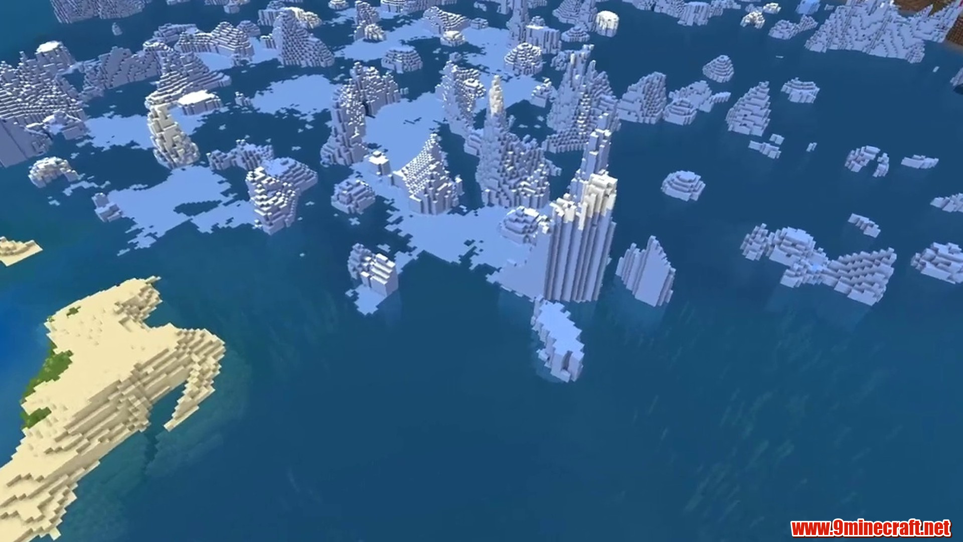 1 Poplar Tree Island - Minecraft seed 100000074636036561