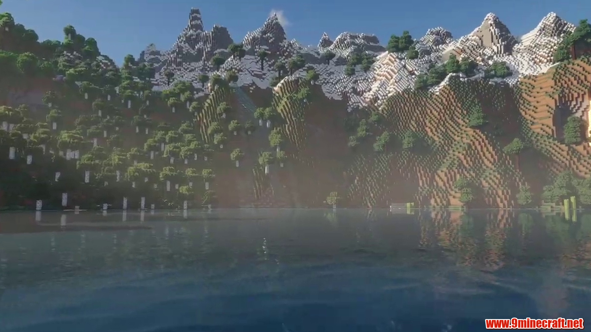 Huge Mountain Lake - Minecraft seed 100000163027257850