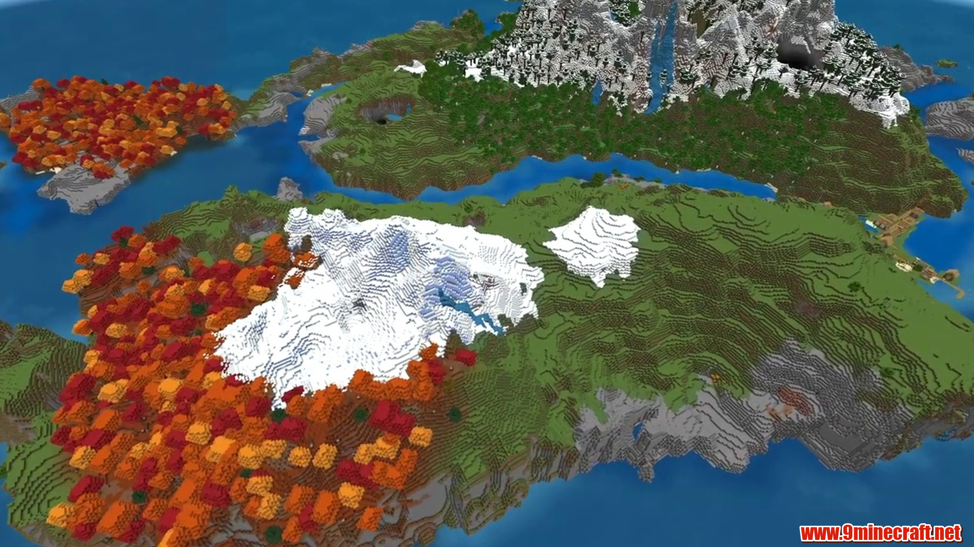 Dappled Mountain Island - Minecraft seed 1728186647319