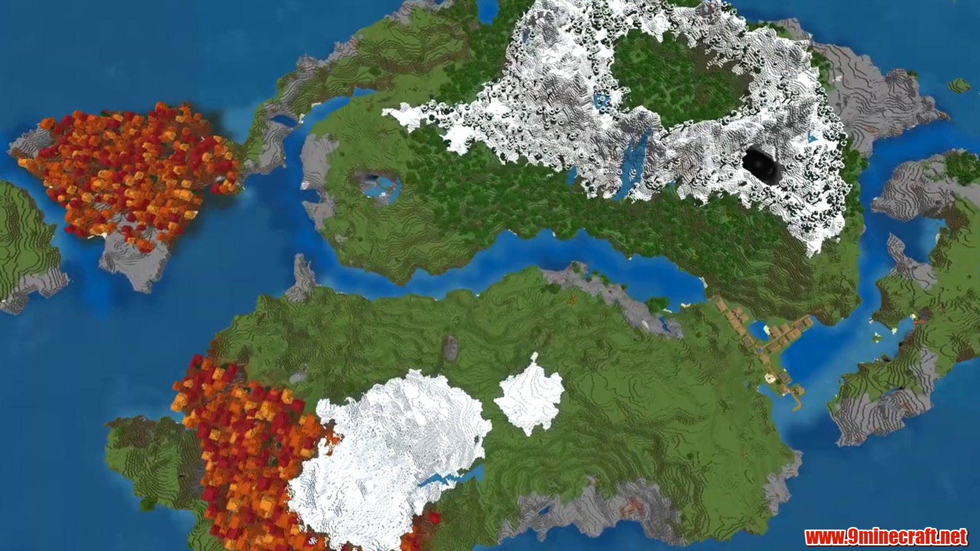 Dappled Mountain Island - Minecraft seed 1728186647319