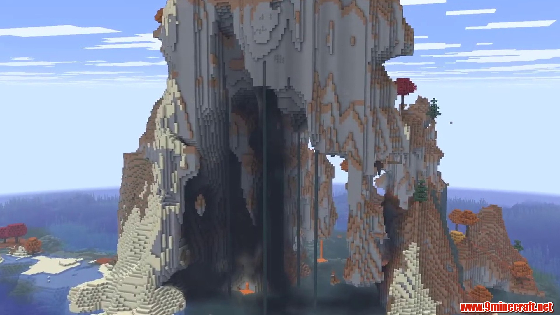 Windswept Dappled Forest Island - Minecraft seed 988802989140