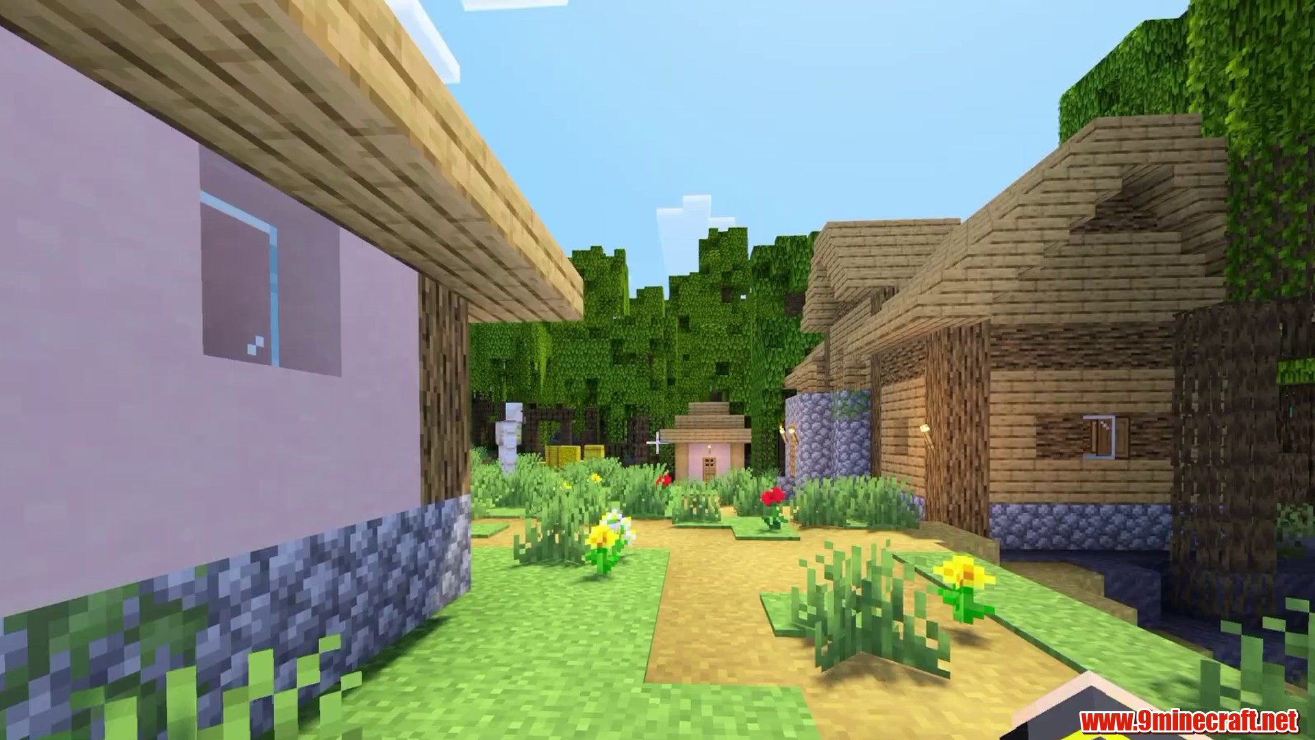 Village Surrounded By Mangroves - Minecraft seed 16889519902