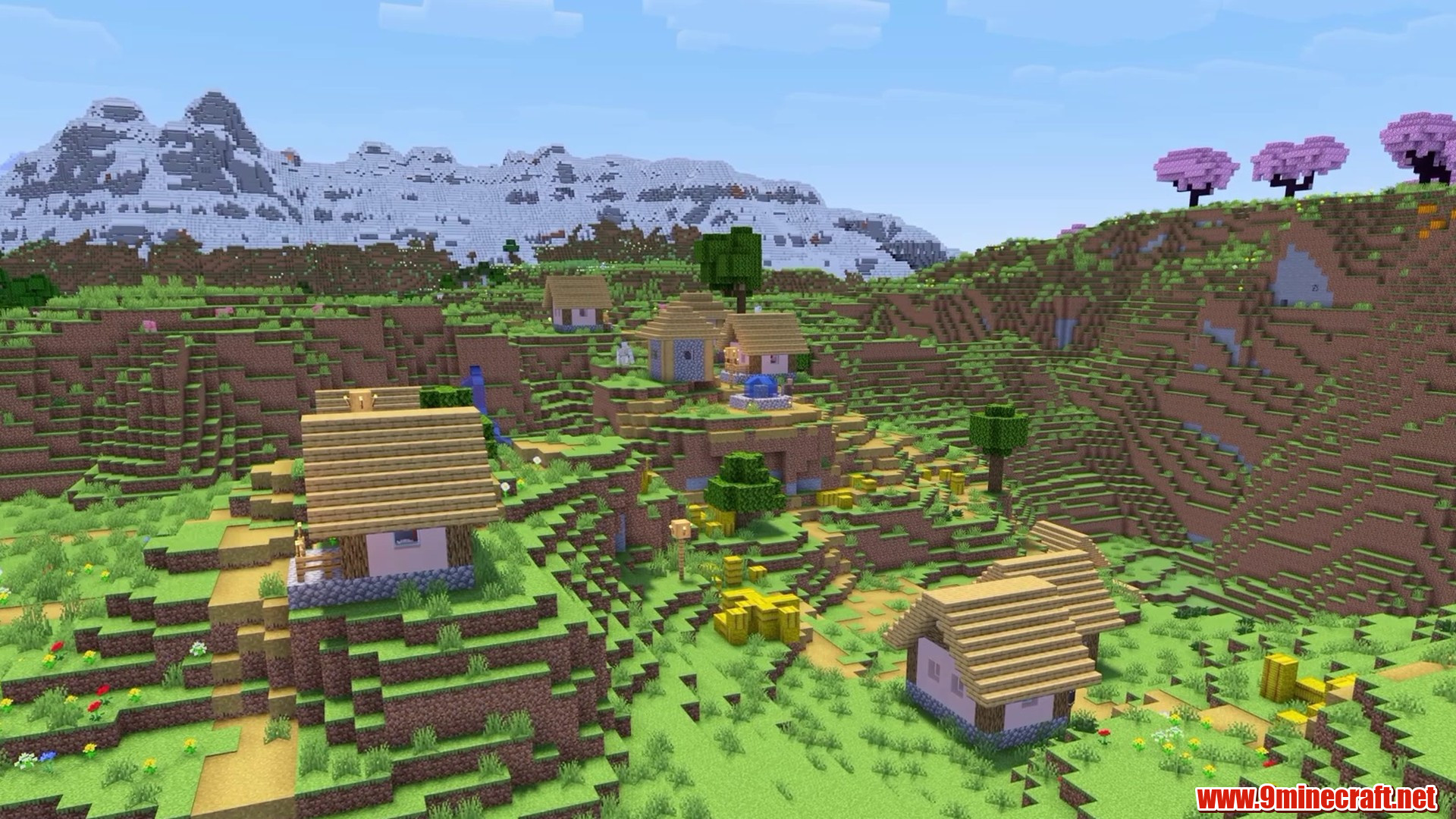 Dappled Forest Village - Minecraft seed 698652434