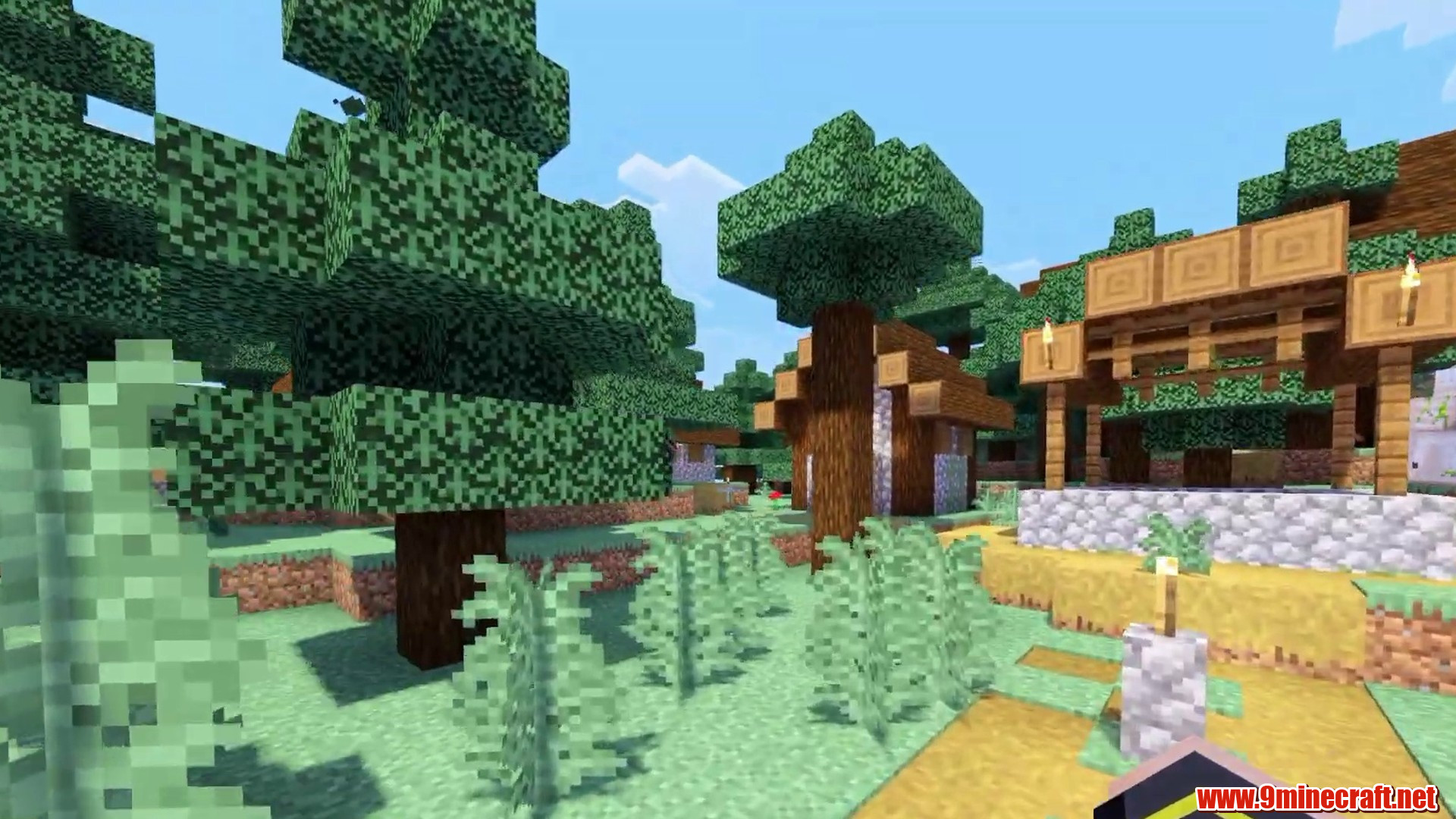 Taiga Village Island - Minecraft seed 767019311538034197