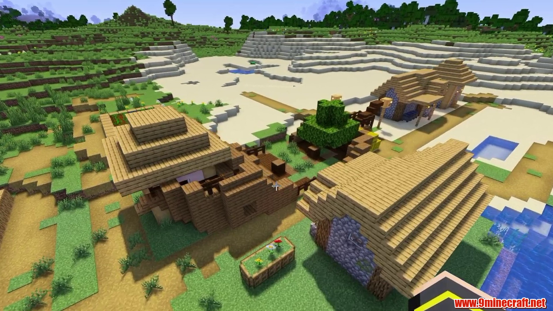 Plains Village - Minecraft seed 328762772798098465