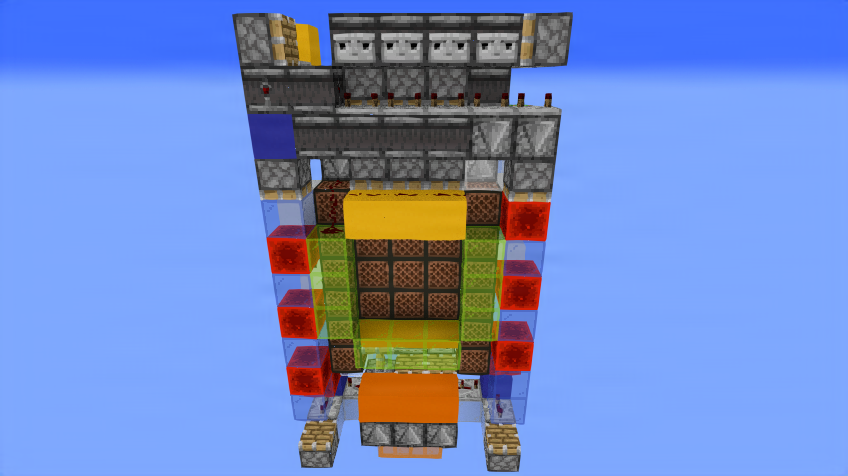 3x3 Full Frame Noteblock Bud Door Schematic Thumbnail