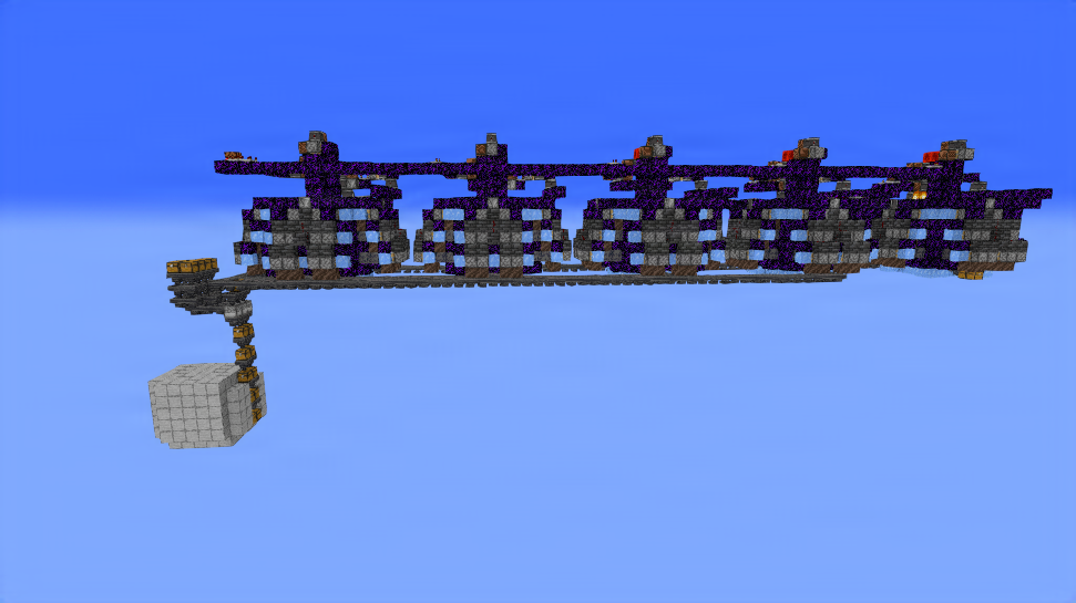 5 Module Overworld Basalt Farm with Auto Smelter for Donutsmp Schematic Thumbnail