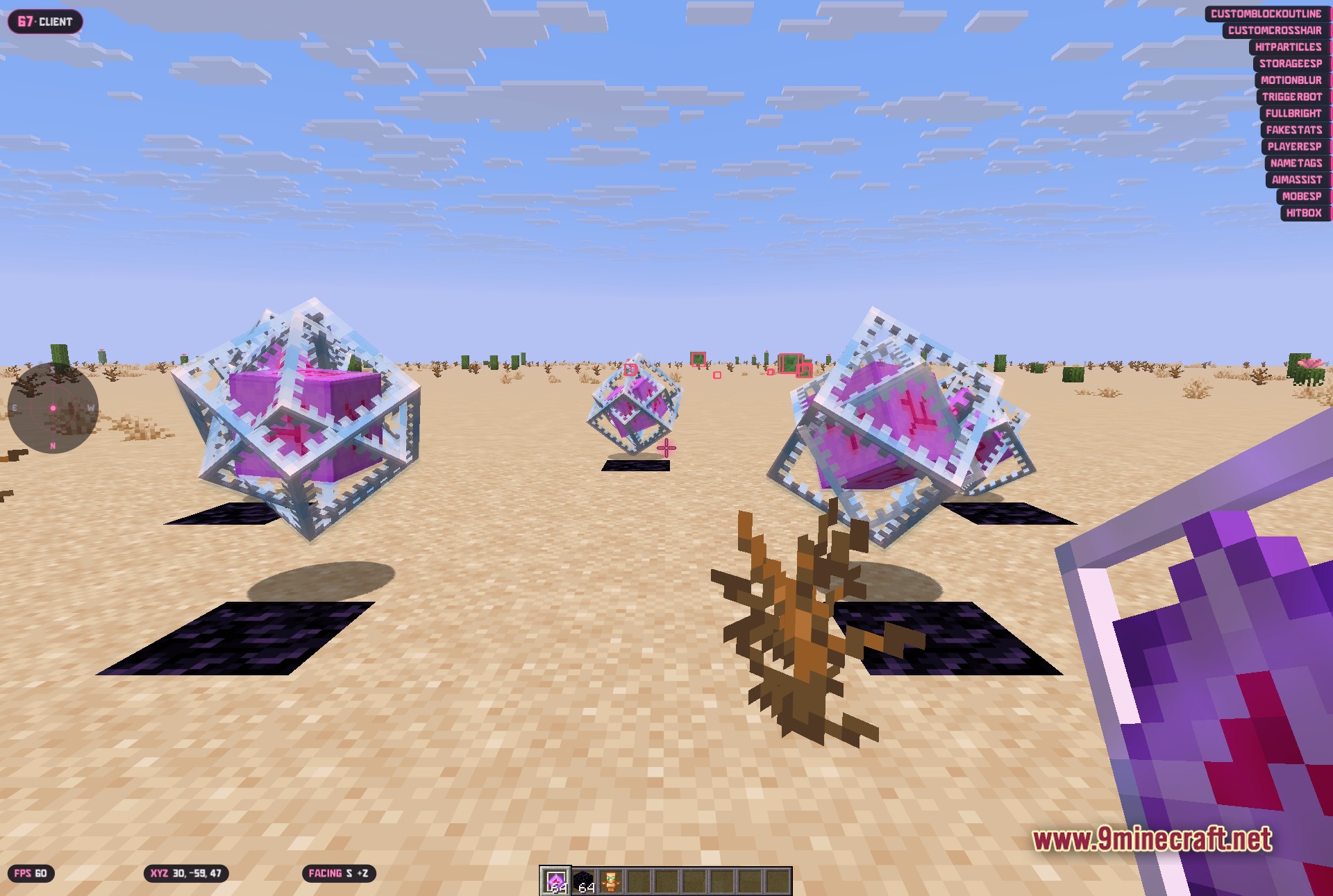 67 Client Mod Screenshot 1