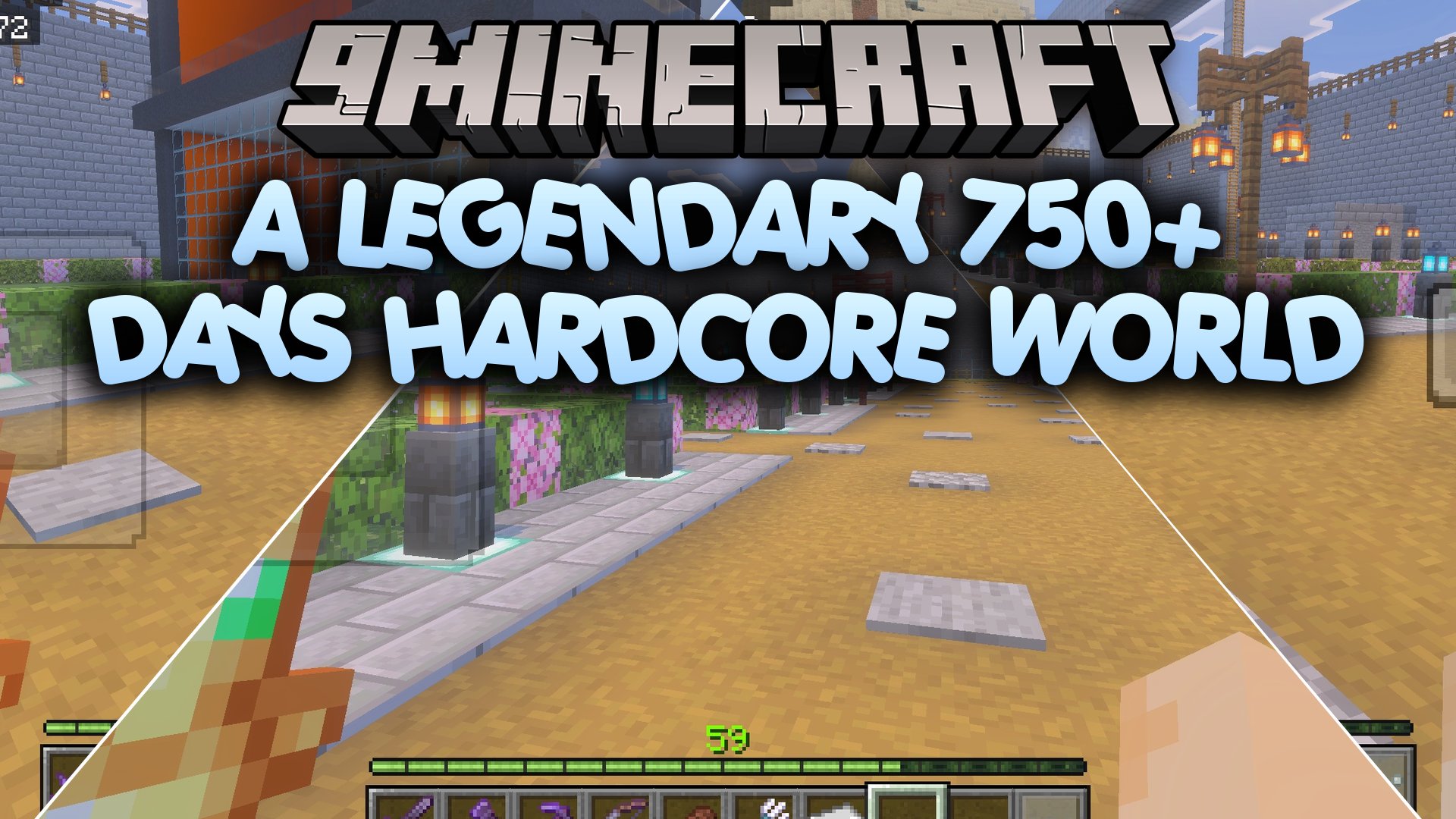 A Legendary 750+ Days Hardcore World Map