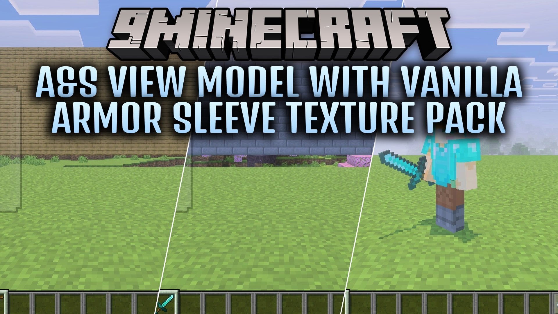 A&S View Model with Vanilla Armor Sleeve Texture Pack