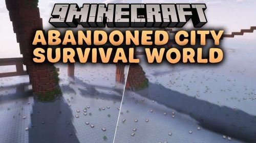 Abandoned City Survival World Map (26.2, 1.20.1) – Survive the Frozen Ruins