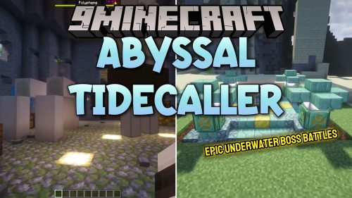 Abyssal Tidecaller Mod (1.21.4) - Battle Ancient Greek Sea Gods