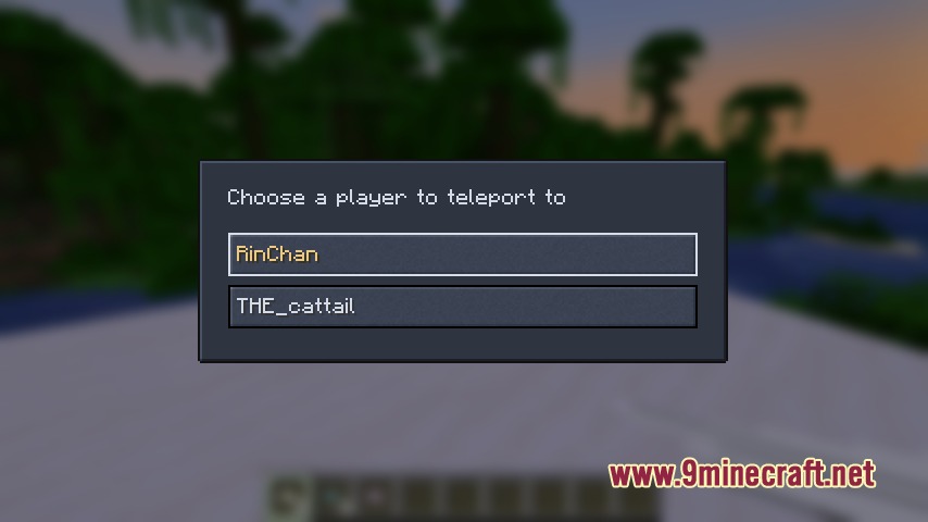 Aero Dispatch Request Mod Screenshot 1 Aero Dispatch Request menu showing a list of players to teleport to