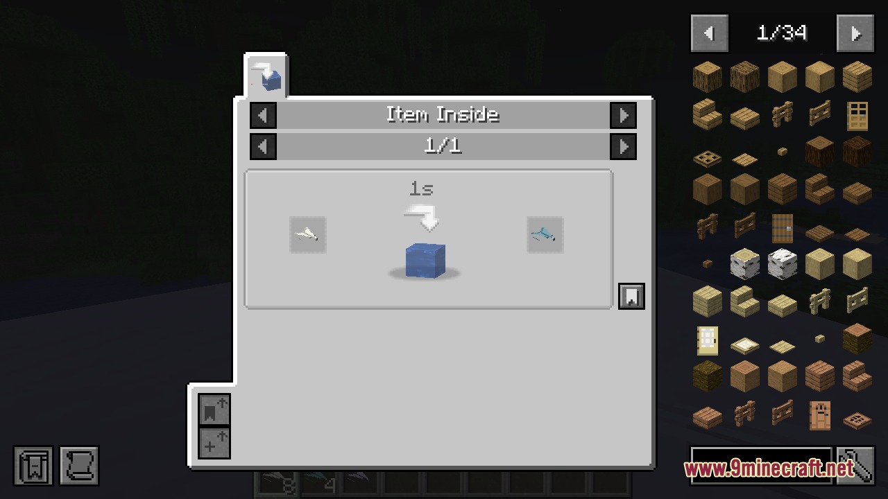 Aero Dispatch Request Mod Screenshot 6 Paper plane turning into a soggy version after falling into a water block