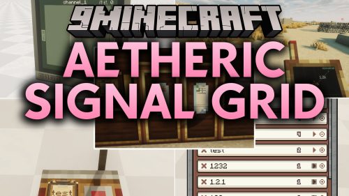 Aetheric Signal Grid Mod (1.21.1) - Build Secure Wireless Redstone Networks
