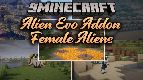 Alien Evo Addon Female Aliens Mod (1.20.1) - Play As Powerful Female Alien Forms