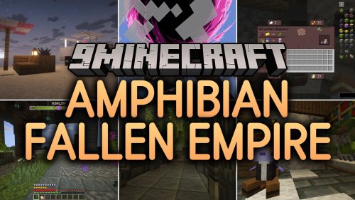 Amphibian Fallen Empire Mod (1.21.1) - Trade and Battle in Ancient Axolotl Ruins