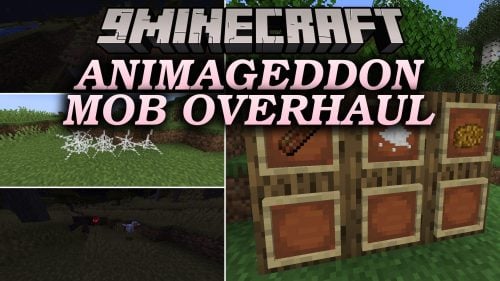 Animageddon Mob Overhaul Mod (1.21.1) - Protect Your Farm Animals