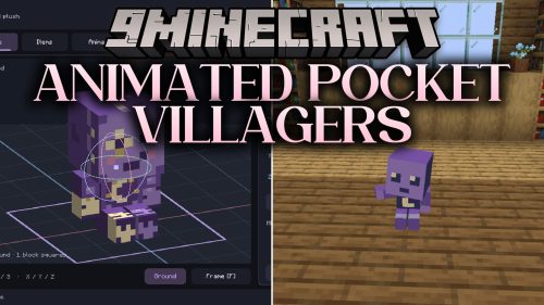 Animated Pocket Villagers Mod (26.2, 1.21.11) - Design Animated Mini Figures