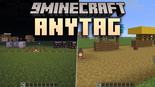Anytag 9minecraft Data Pack (26.2) - Organize Bases with Floating Text