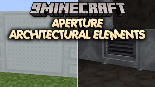 Aperture Architectural Elements Mod (1.16.5) - Build Authentic Portal Test