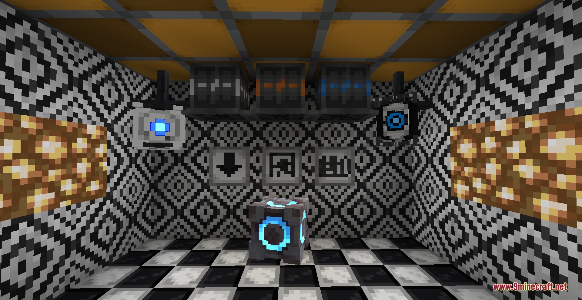 Aperture Interior Decoration Mod Screenshot 1 Aperture Interior Decoration Mod Screenshot 1