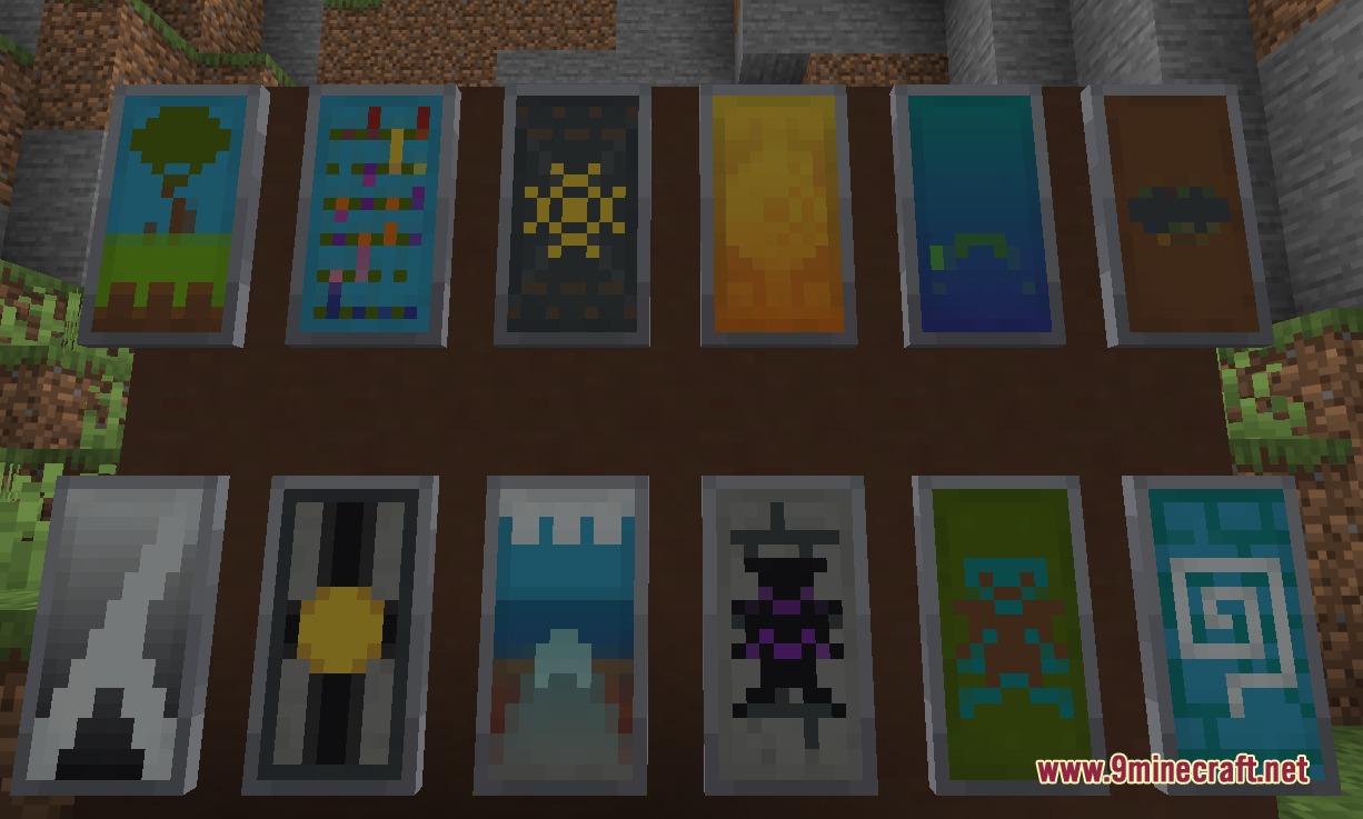 Apex Trophy Spoils Mod Screenshot 3 Twelve unique decorative banners from the Apex Trophy Spoils Mod