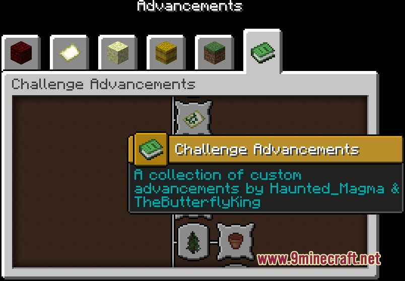 Apex Trophy Spoils Mod Screenshot 5 The Apex Trophy Spoils Mod menu displaying a custom challenge advancements tab