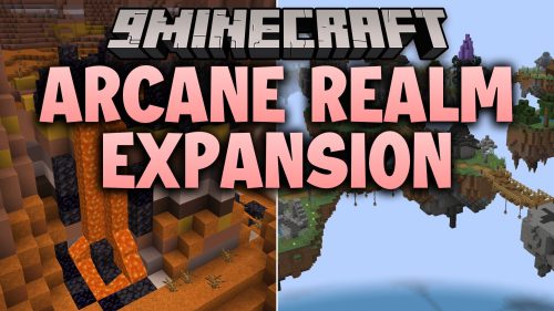 Arcane Realm Expansion Mod (1.20.1) - Explore Floating Magic Cities