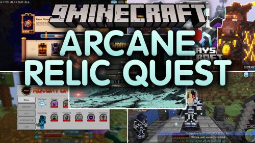 Arcane Relic Quest Modpack (1.21.1) - Magic Dungeons And Hardcore Survival