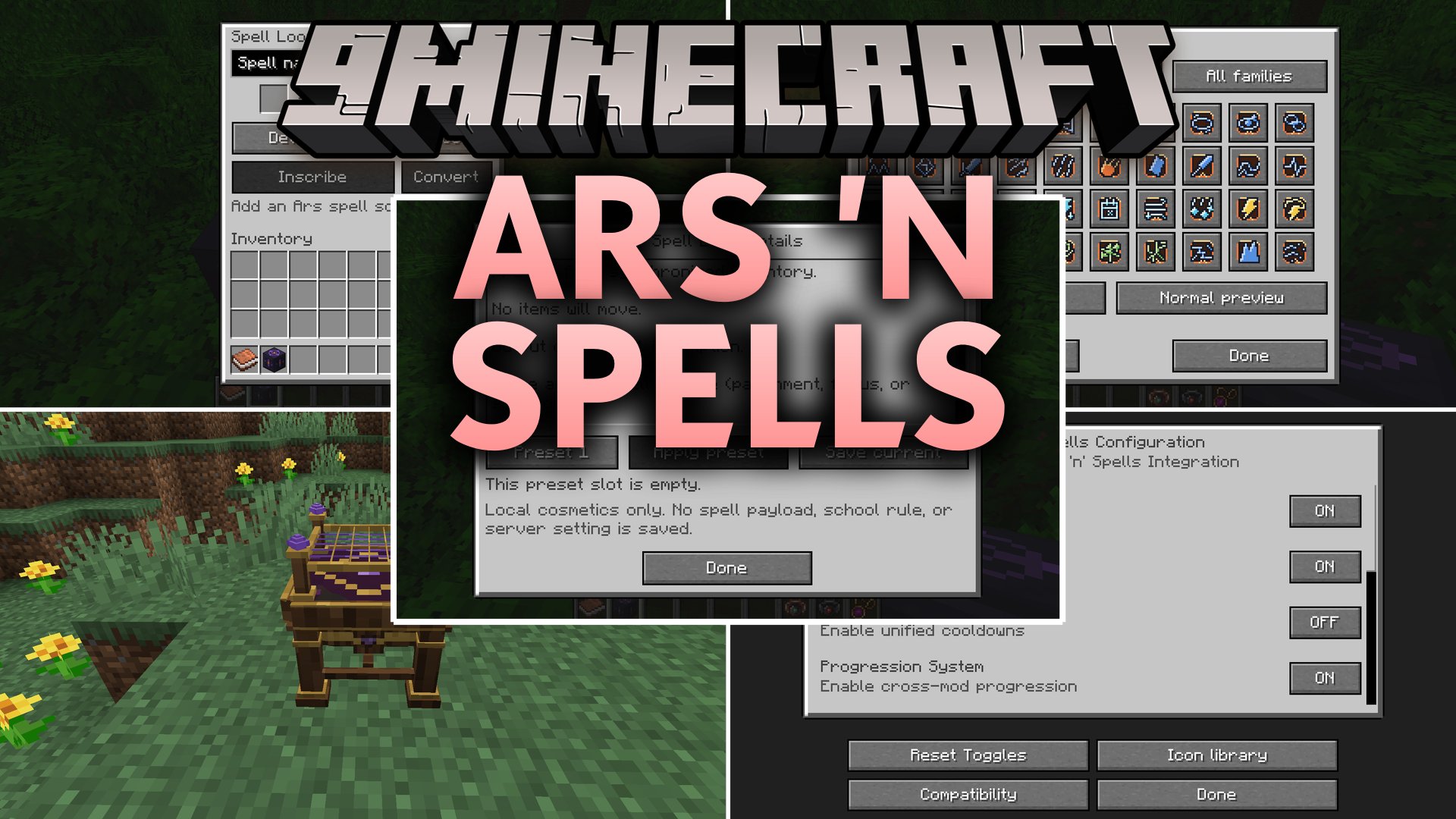 Ars 'n Spells Mod