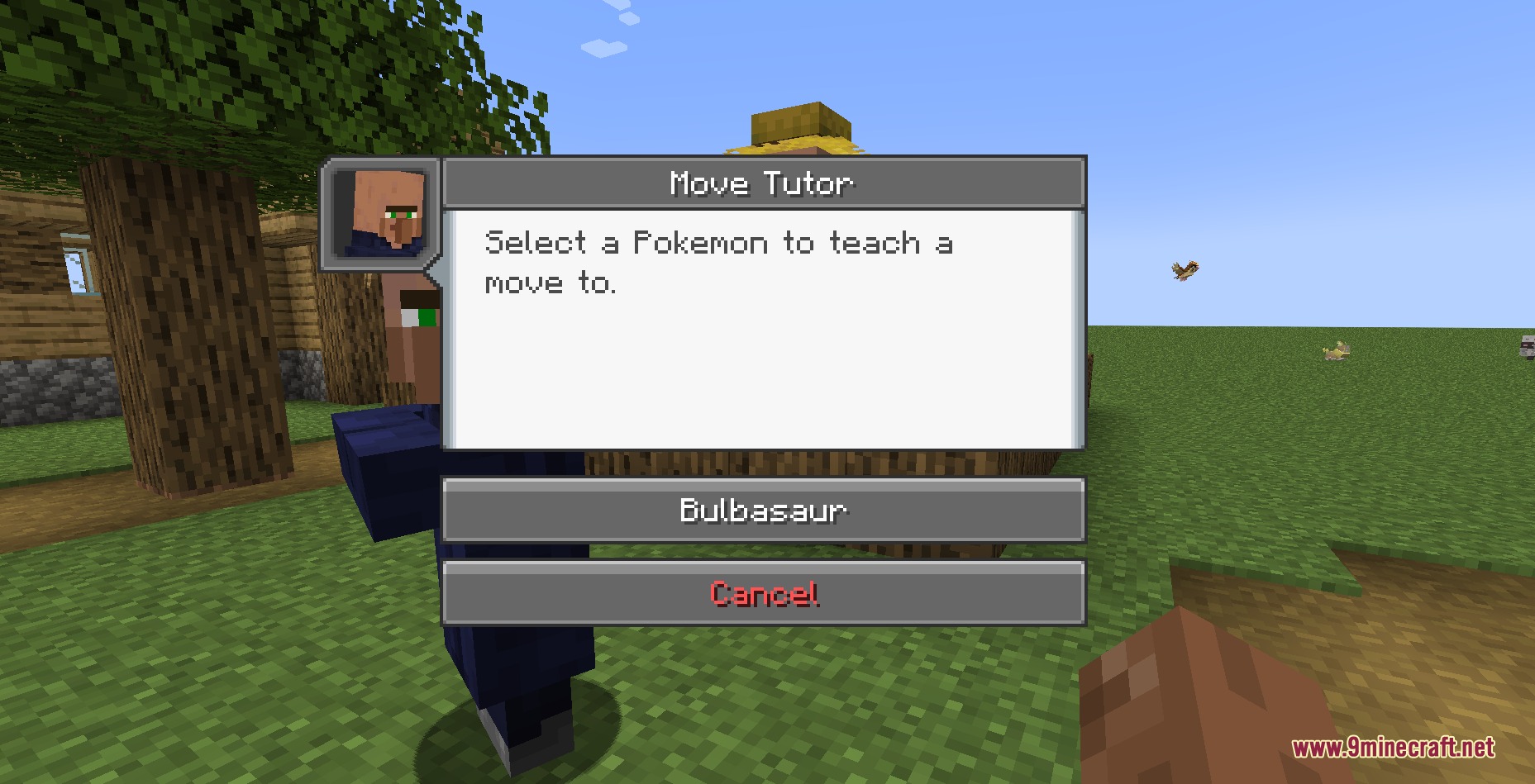 Artisan Mentor Arcana Mod Screenshot 5 The Move Tutor interface allows players to teach a new move to Bulbasaur