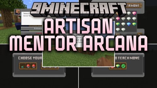 Artisan Mentor Arcana Mod (1.21.1) - Train Your Cobblemon with Village Move