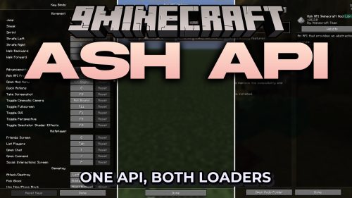 Ash API 9minecraft Mod (26.2) - Run Fabric and NeoForge Mods in Perfect Harmony