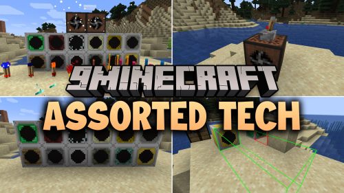 Assorted Tech Mod (26.2, 1.20.1) - Protect Your Base with Smart Traps
