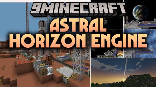 Astral Horizon Engine Mod (1.21.1) - Build Custom Rockets and Colonize Alien